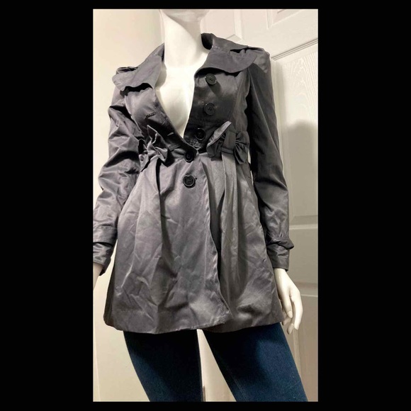 ASOS Lipsy London Trench Coat NWOT - Picture 3 of 11